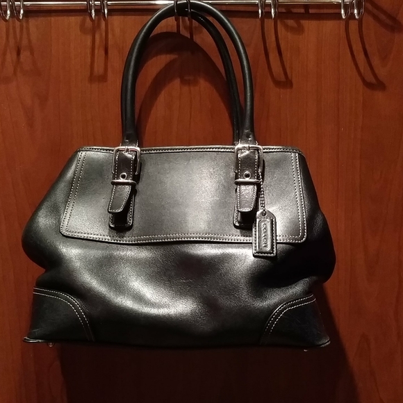 Coach black Satchel - Picture 1 of 14